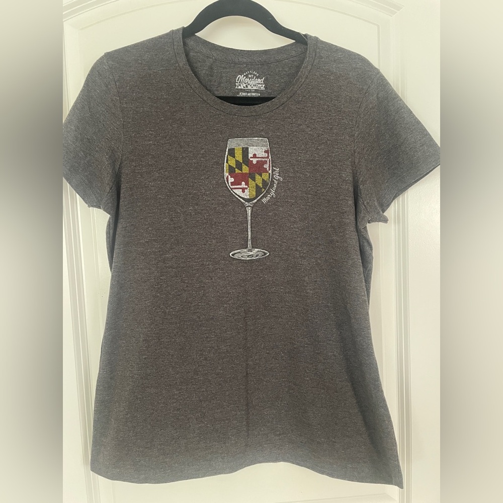 Maryland Wine Glass Women's Tee